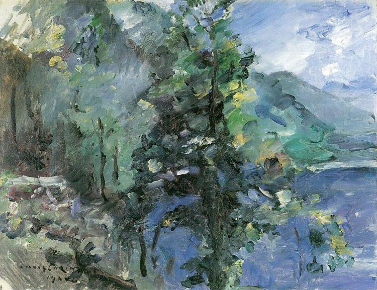 Lovis Corinth Walchensee mit Abhang des Jochberges oil painting picture